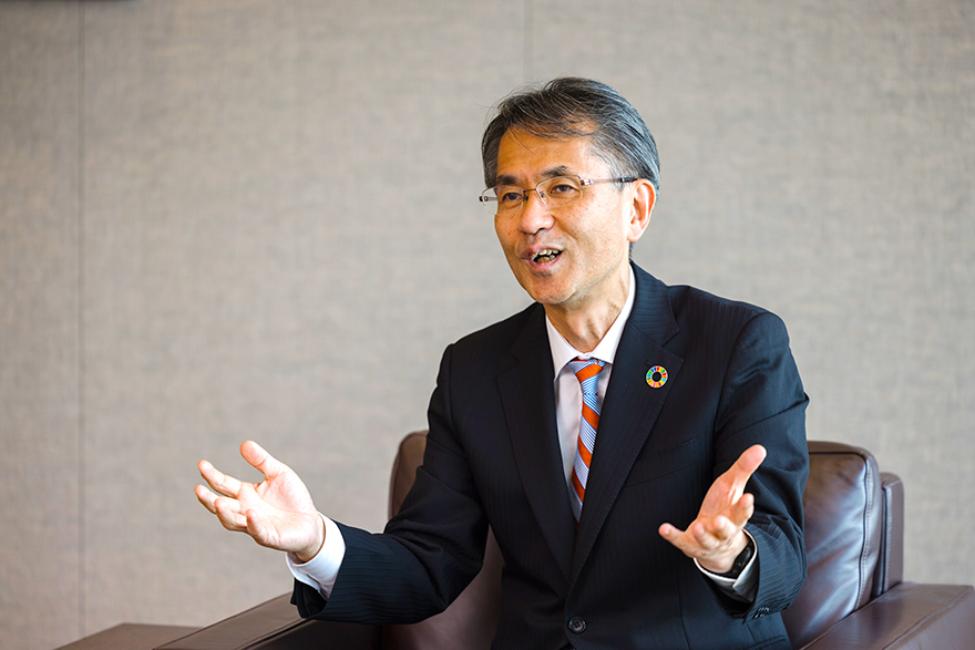 President & Chief Executive Officer Mitsubishi Estate Co., Ltd Atsushi Nakajima
