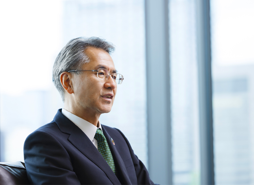 President & Chief Executive Officer Mitsubishi Estate Co., Ltd Atsushi Nakajima