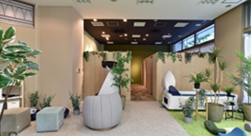 The Tomarigi shared wellness room (Otemachi Building)