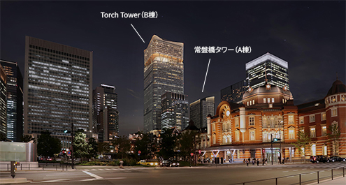 TOKYO TORCH全体開業時外観イメージ